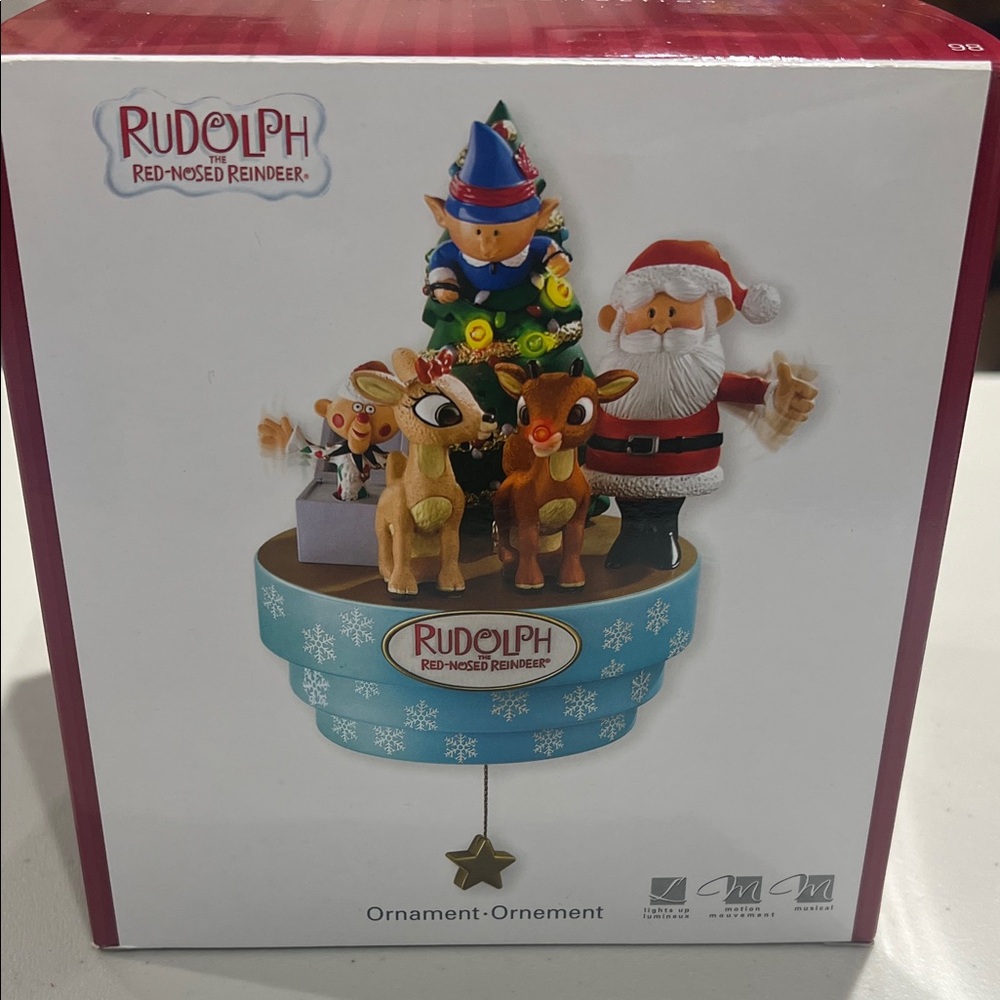 Ornament with Santa and Friends